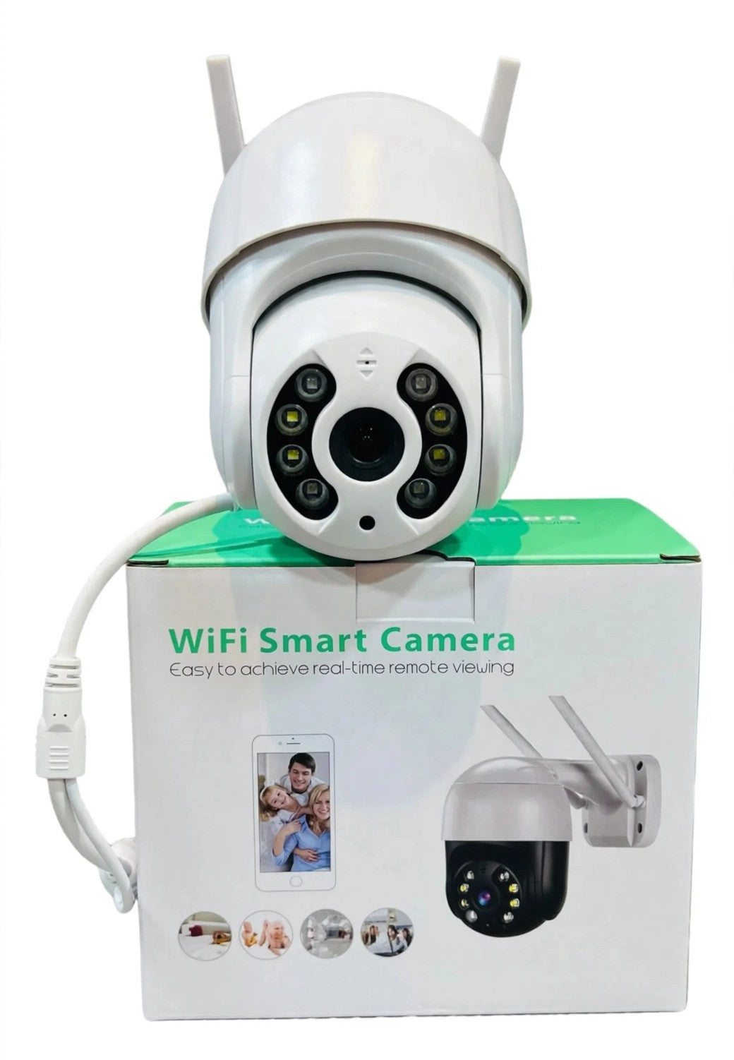 GUARDIAN 360™ - Cámara de Seguridad WiFi con Visión Nocturna