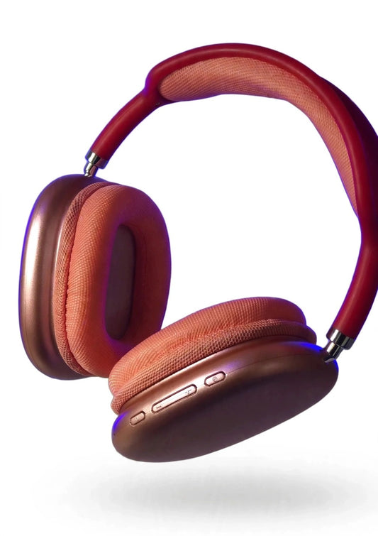 Diadema P9 Max Roja - Sonido Envolvente Premium